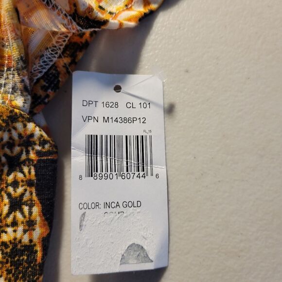 Isela Women's Short Sleeve Blouse NWT - Picture 5 of 6